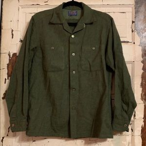 Dark Green Pendleton Button Down